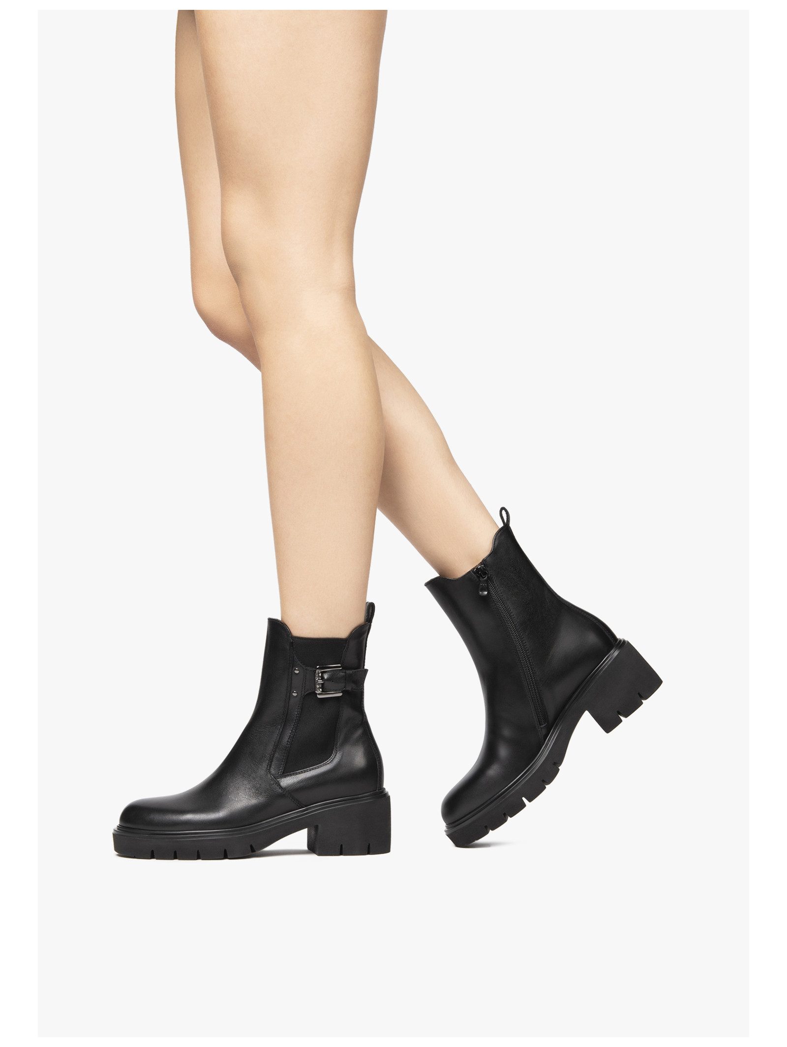 Nero Giardini Nero Giardini Stiefelette Leder/Textil Stiefelette