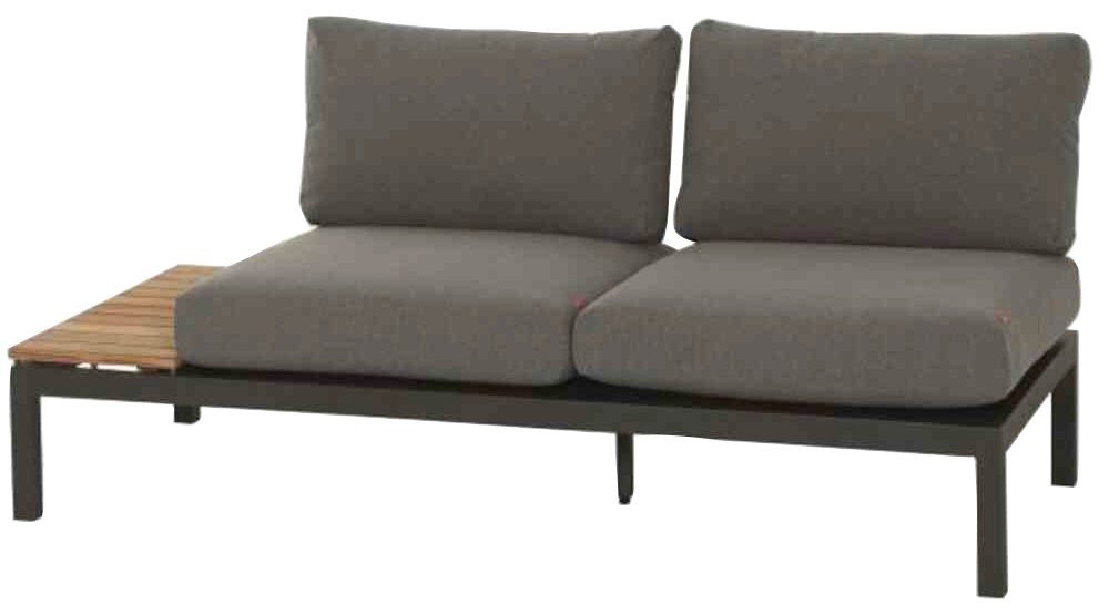 Siena Garden Loungesofa »Alvida«, Loungebank rechts, 2Sitzer, BxTxH