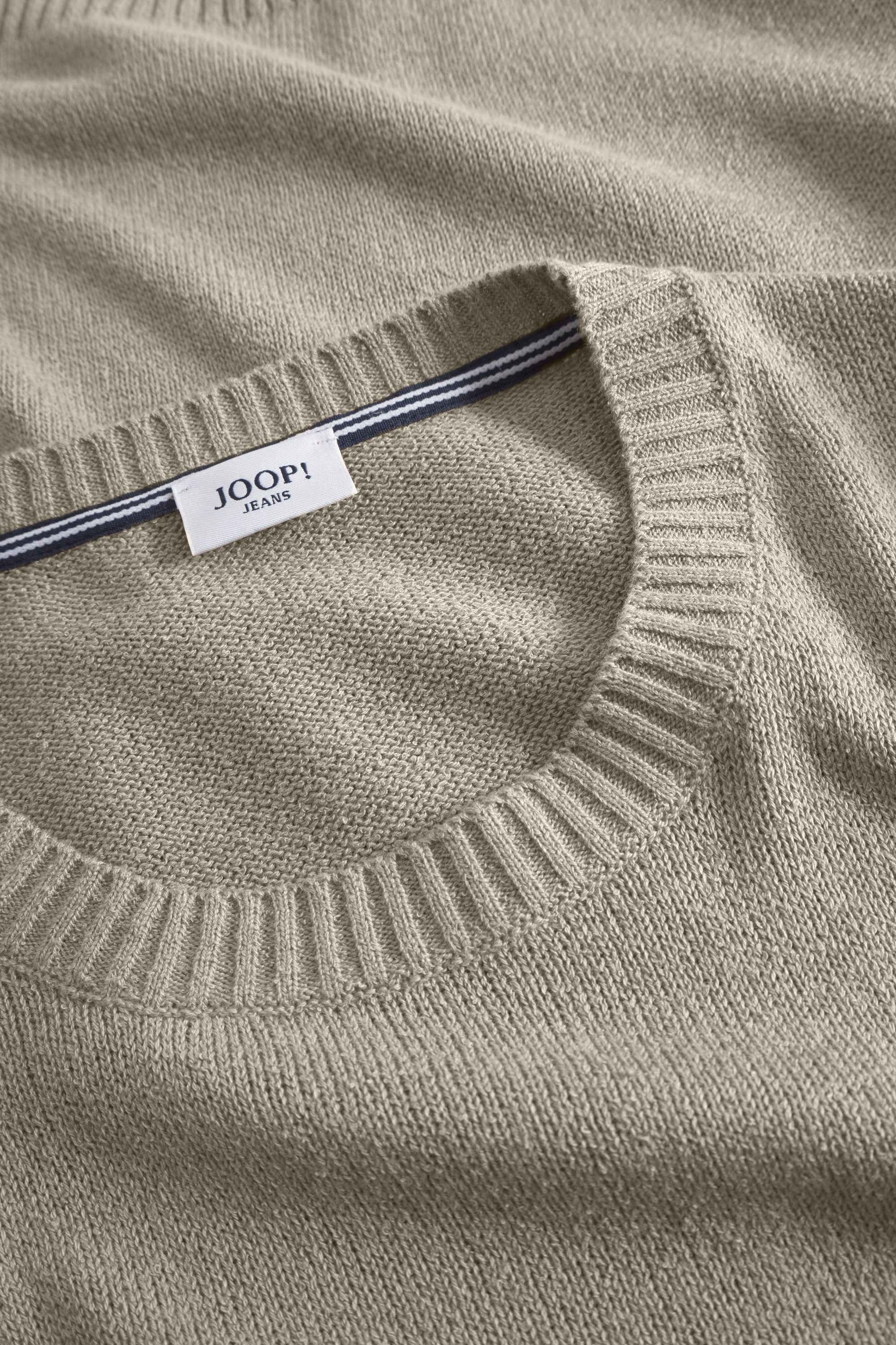 Joop Jeans Strickpullover Belao mit Rundhalsausschnitt