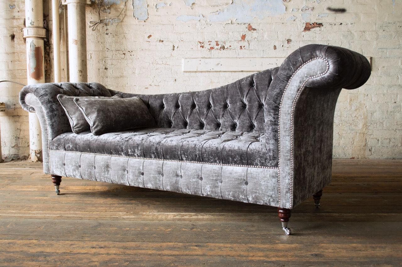 Xlmoebel Chesterfield-Sofa Stilvolles Chesterfield-Sofa mit drei Sitzen von Designer Sofas, Hergestellt in Europa