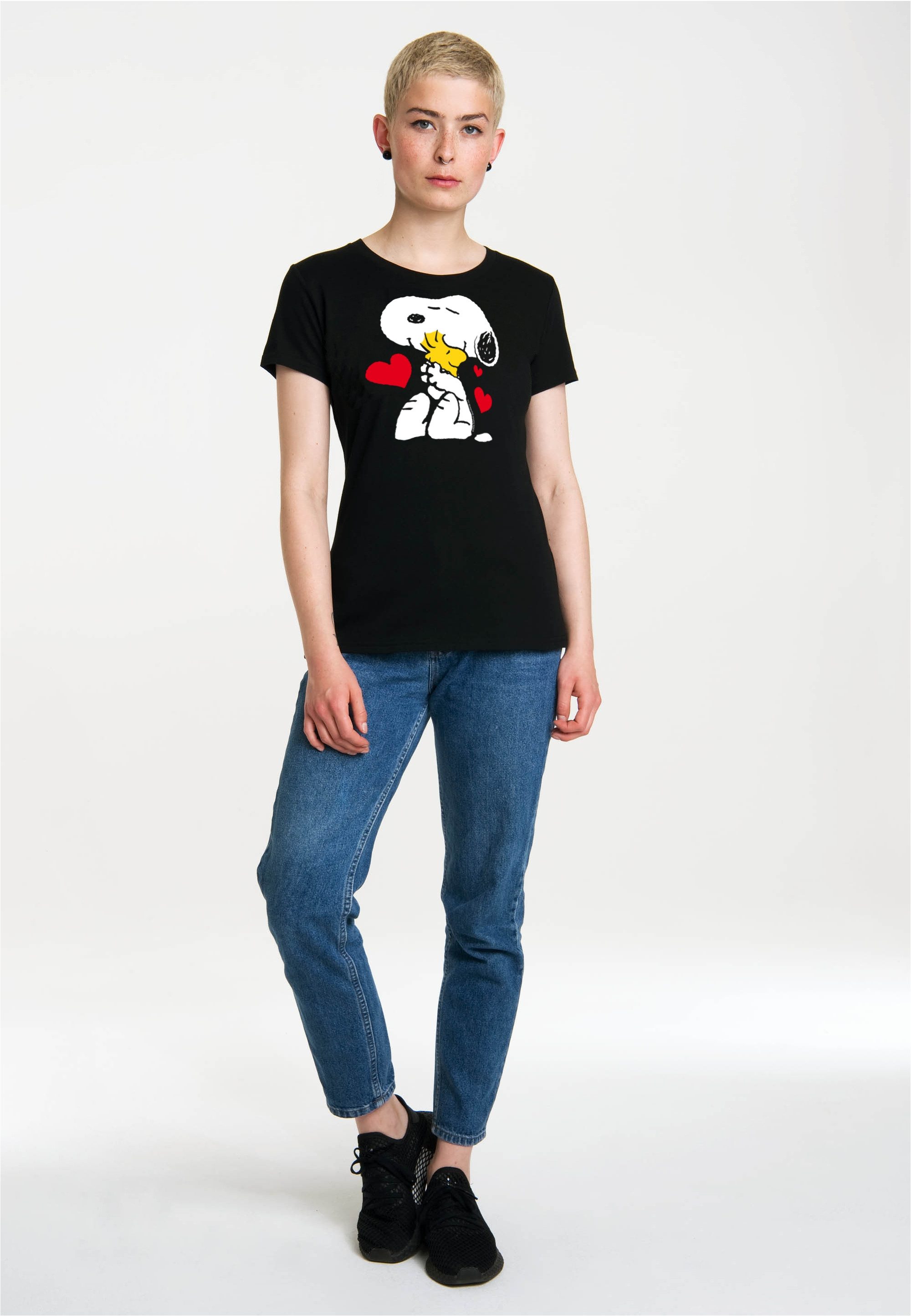 LOGOSHIRT T-Shirt Peanuts - Best Friends mit coolem Print