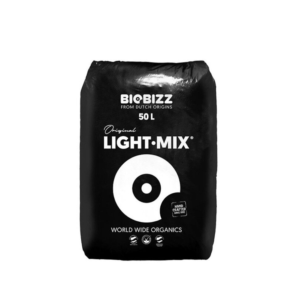 Biobizz Pflanzerde Biobizz Light Mix Sack, mit Organischer Feststoffdünger, 50 Liter