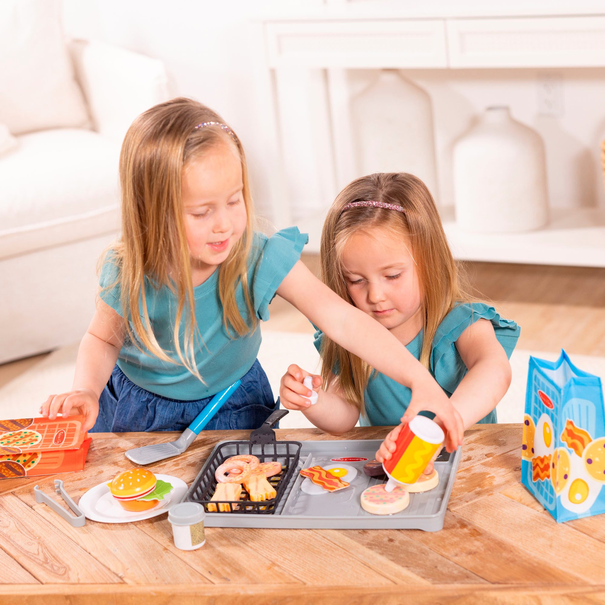 Spin Master Kinder-Grill Melissa & Doug Water WOW Grill, mit Farbwechseleffekt