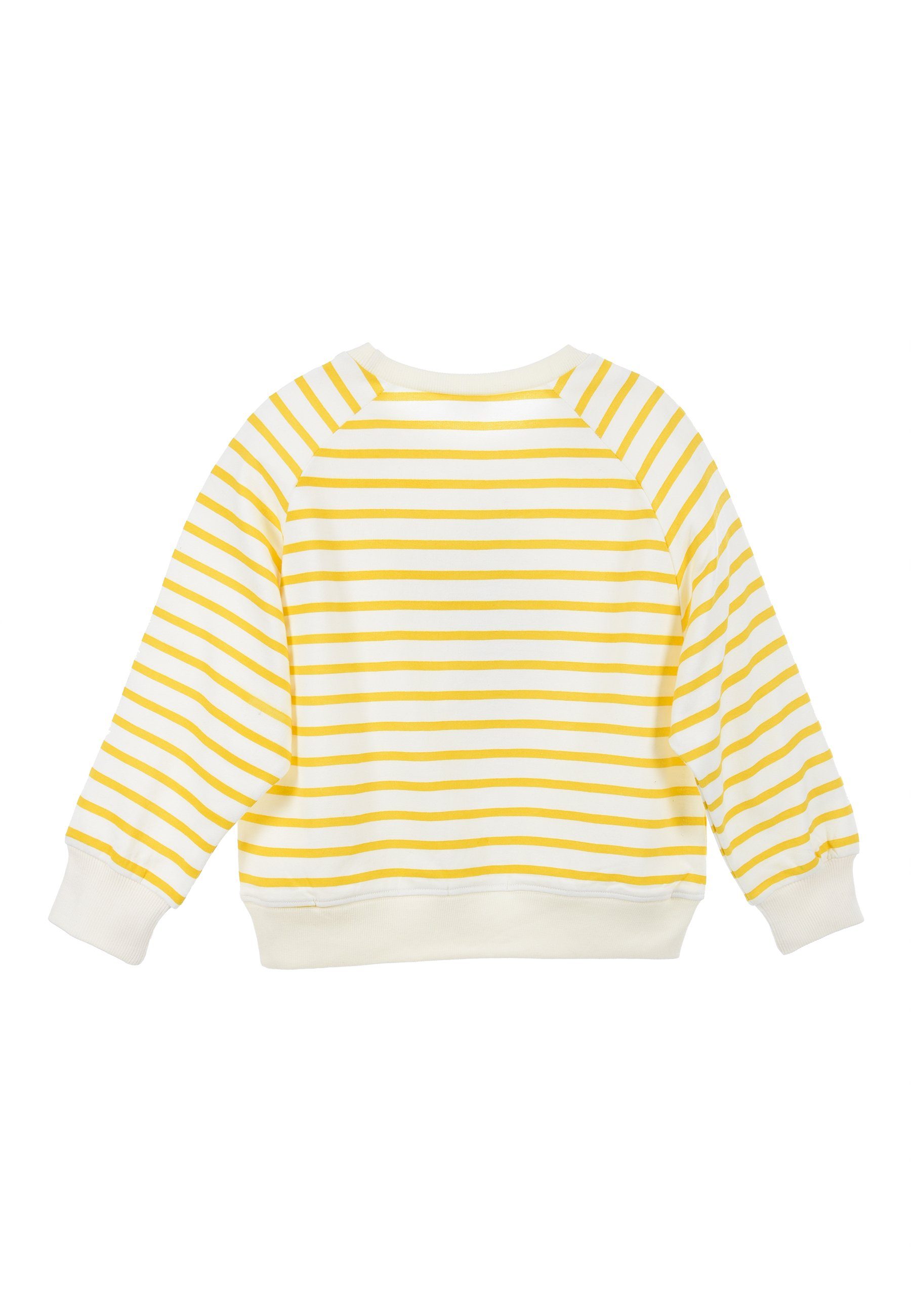 Oberteil Sweatshirt Mini Mädchen Gelb Maus Minnie Disney Mouse Sweatshirt Kinder
