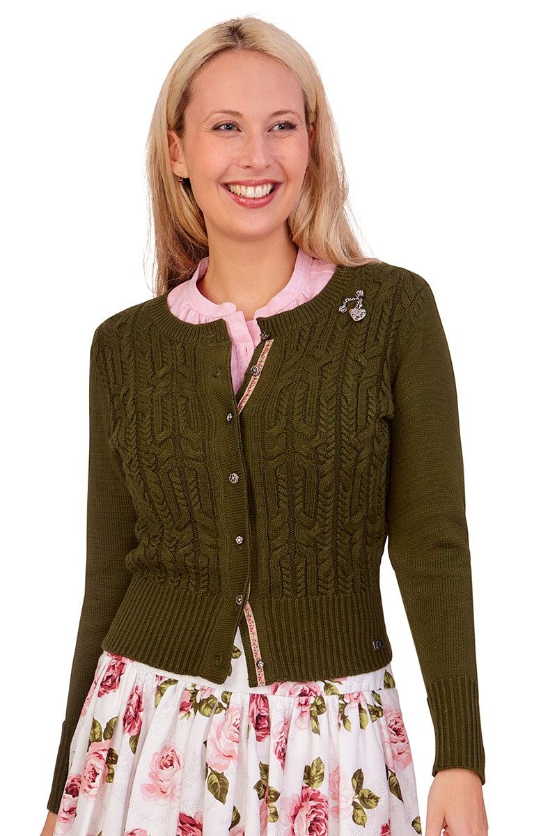 Spieth & Wensky Trachtenstrickjacke Trachten Strickjacke - SEEROSE - nachtb günstig online kaufen