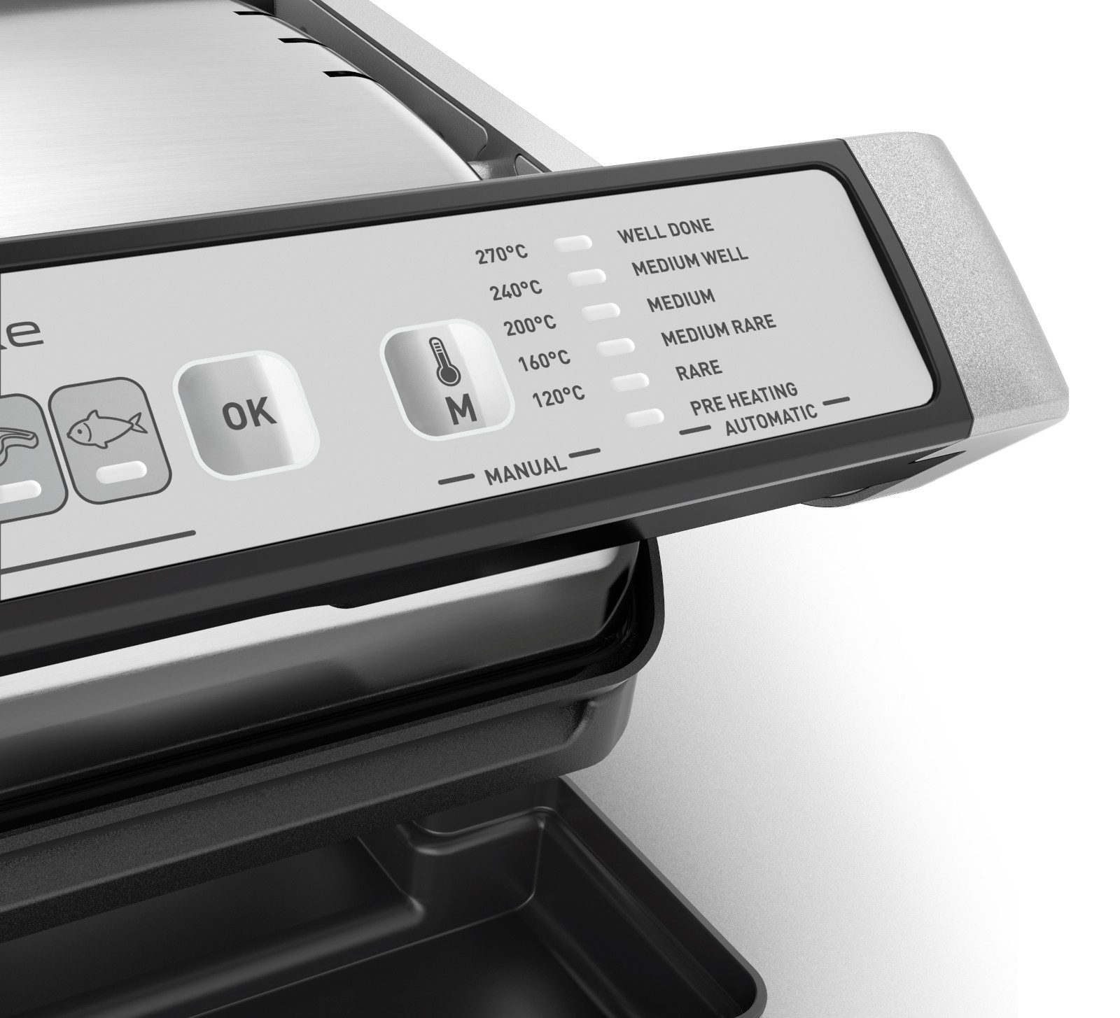 Tefal Kontaktgrill TEFAL Optigrill Deluxe Tischgrill elektro elektrisch 2000 W, 2000 W
