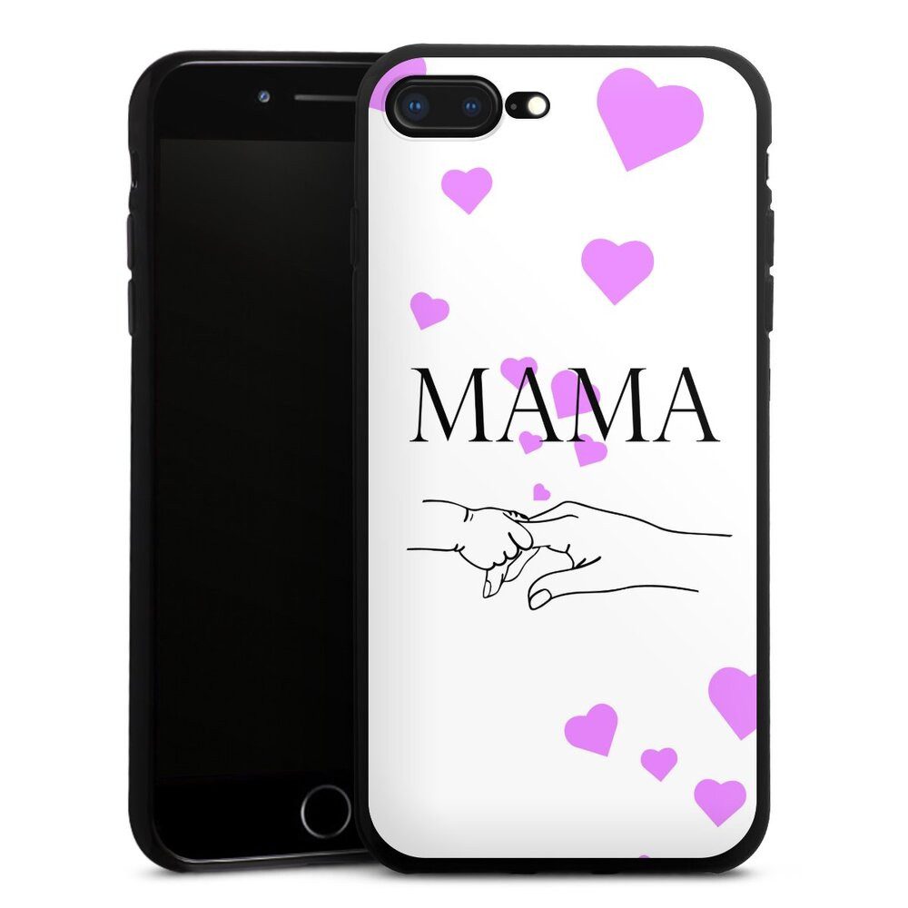 DeinDesign Handyhülle Muttertag Mama Familie Muttertag-Mama und kinder, Apple iPhone 8 Plus Silikon Hülle Bumper Case Handy Schutzhülle