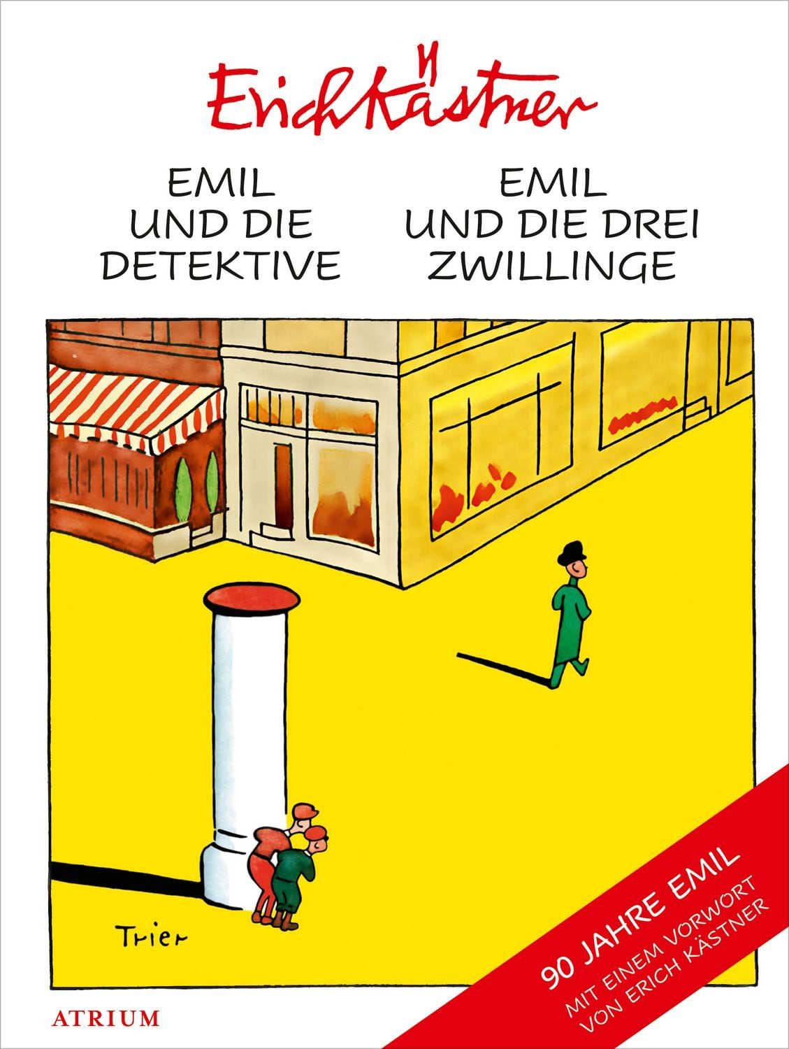 Kinderbuch Emil und die Detektive & Emil und die drei Zwillinge Doppelband. 90 Ja Erich Kästner