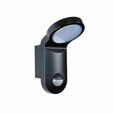 ESYLUX LED Dekolicht OL/AOL LED-Sensorleuchte 14W schwarz Außenleuchte Leuchte Lampe
