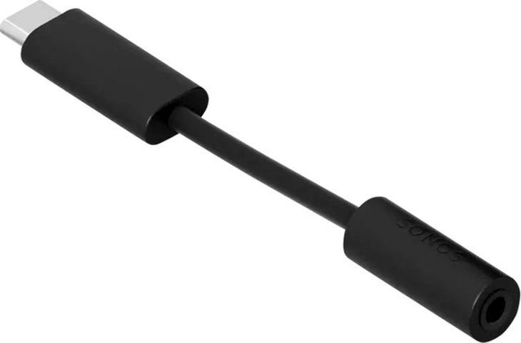 Sonos Eingangsadapter Аудио адаптер 3,5-mm-Klinke zu USB Typ C, 10 cm