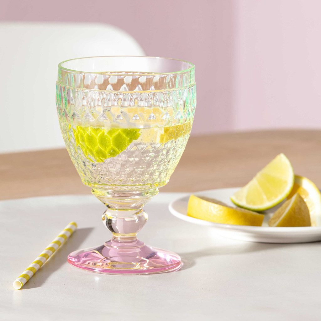 Villeroy & Boch Glas Boston Farbe Wasserkelch 144mm, 1-tlg., Glas