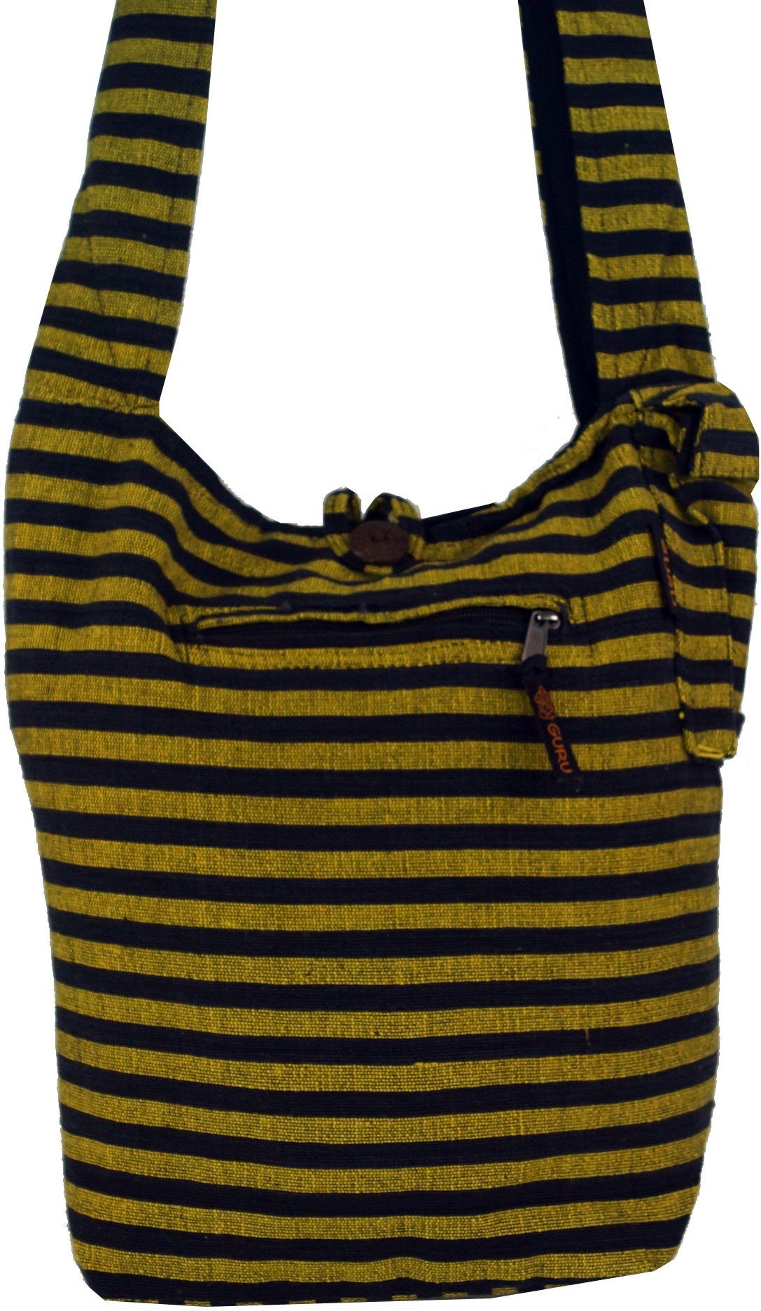 Guru-Shop Schultertasche Sadhu Bag gestreift, Goa günstig online kaufen