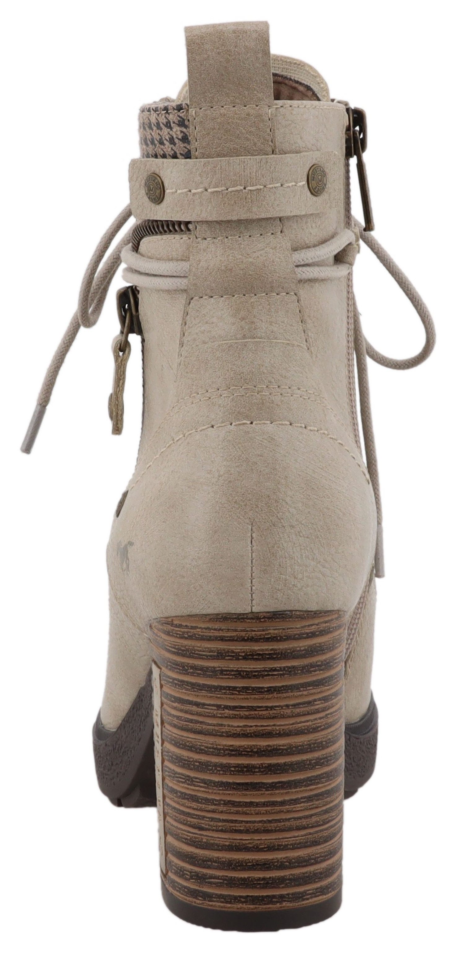 Mustang Shoes Nana Winterstiefelette Schnürstiefelette mit wärmendem Textil günstig online kaufen