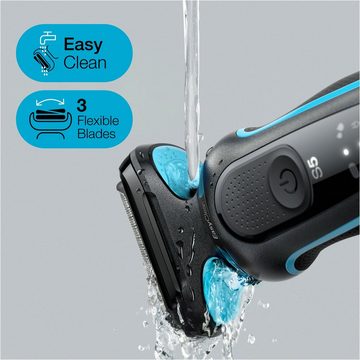 Braun Elektrorasierer Series 5 51-M1200s, Aufsätze: 2, EasyClean, Wet&Dry