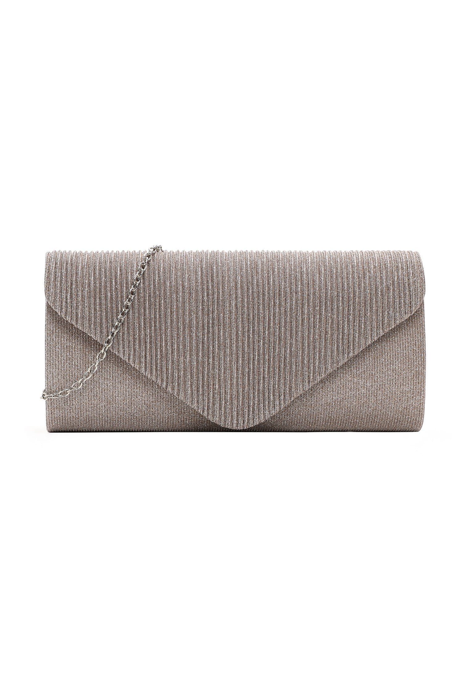 Clutch TAS Amalia Metallic