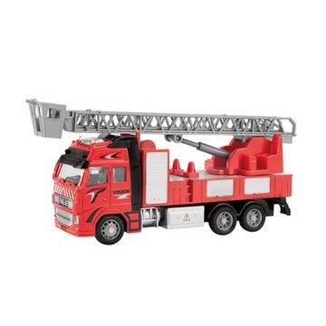 Toi-Toys Spielzeug-Krankenwagen Feuerwehrauto aus Metal ausziehbare Leiter Maßstab 1:38