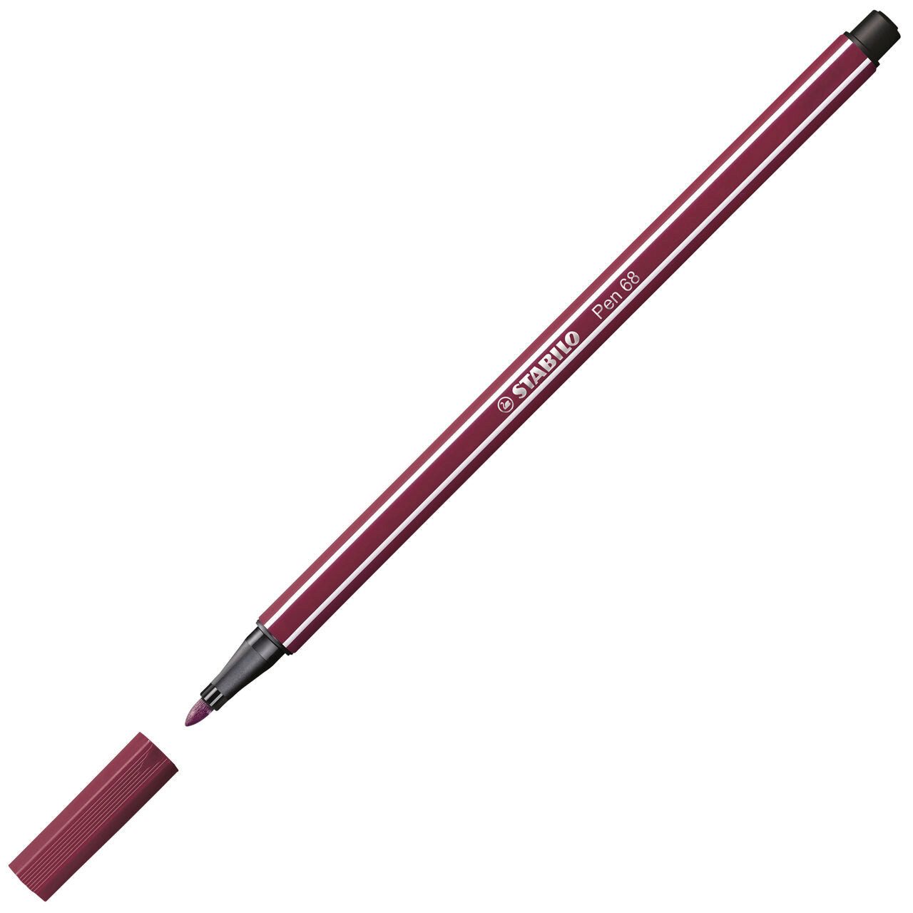 STABILO Buntstift STABILO Pen 68 Filzstift purpur – 1 mm Einzelstift