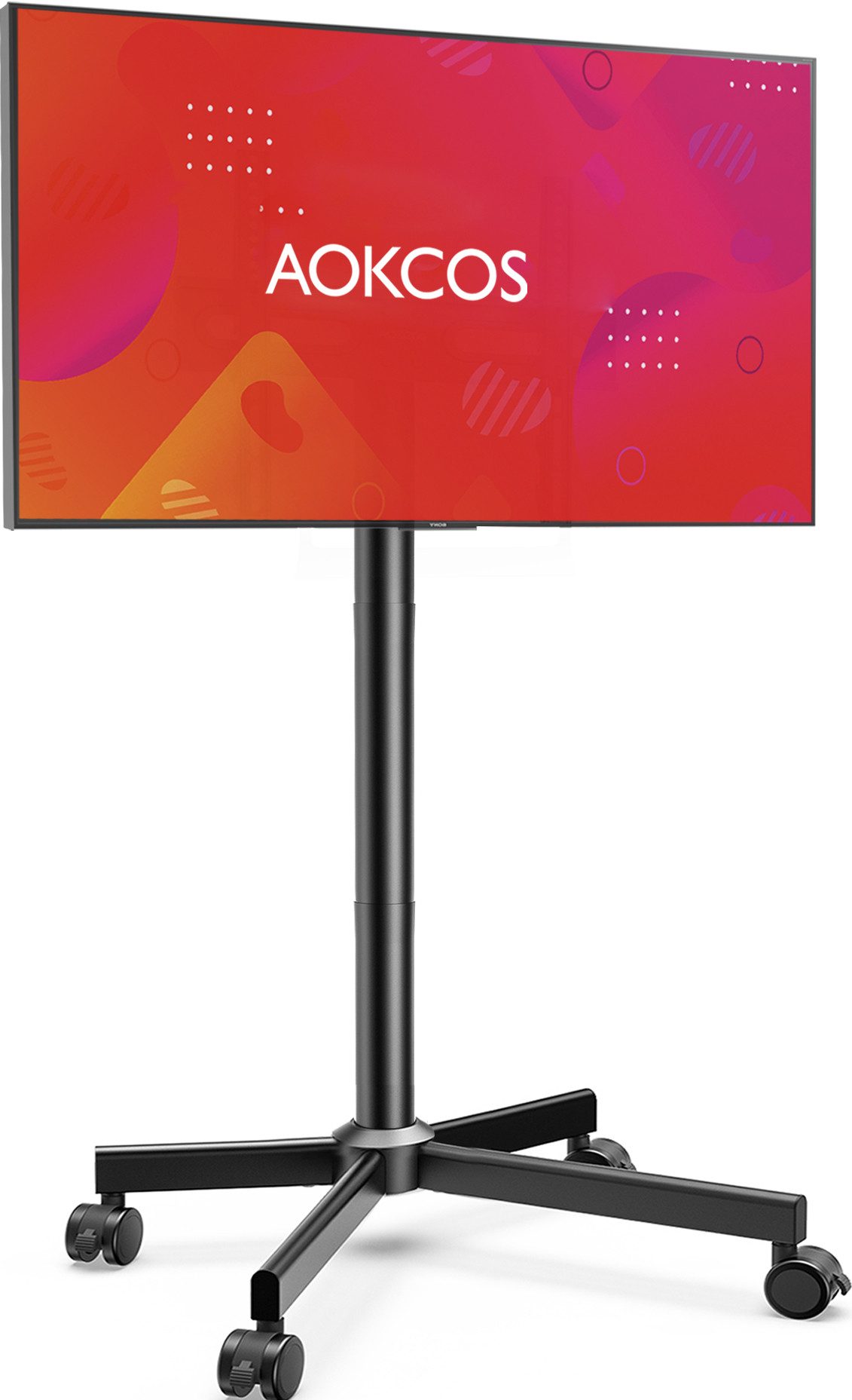 AOKCOS TV-Ständer, (bis 65 Zoll, Einfache Montage)