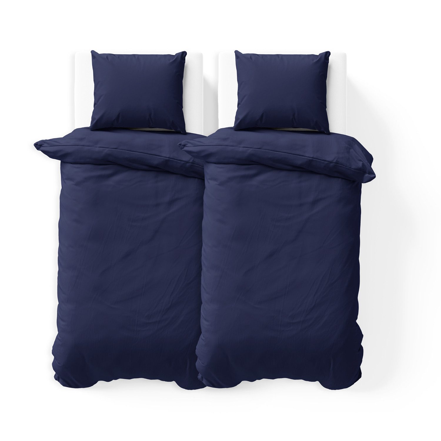 Jacobson Bettwäsche Set - 100% Baumwolle, Perkal, 4 teilig, Erhältlich in den Größen 135x200, 155x220, 200x200, 200x220, 240x220