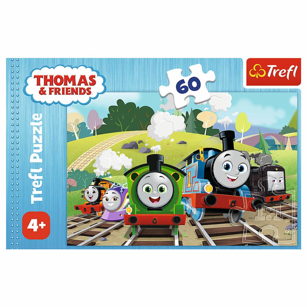 Trefl Puzzle Thomas die Lokomotive, 60 Puzzleteile