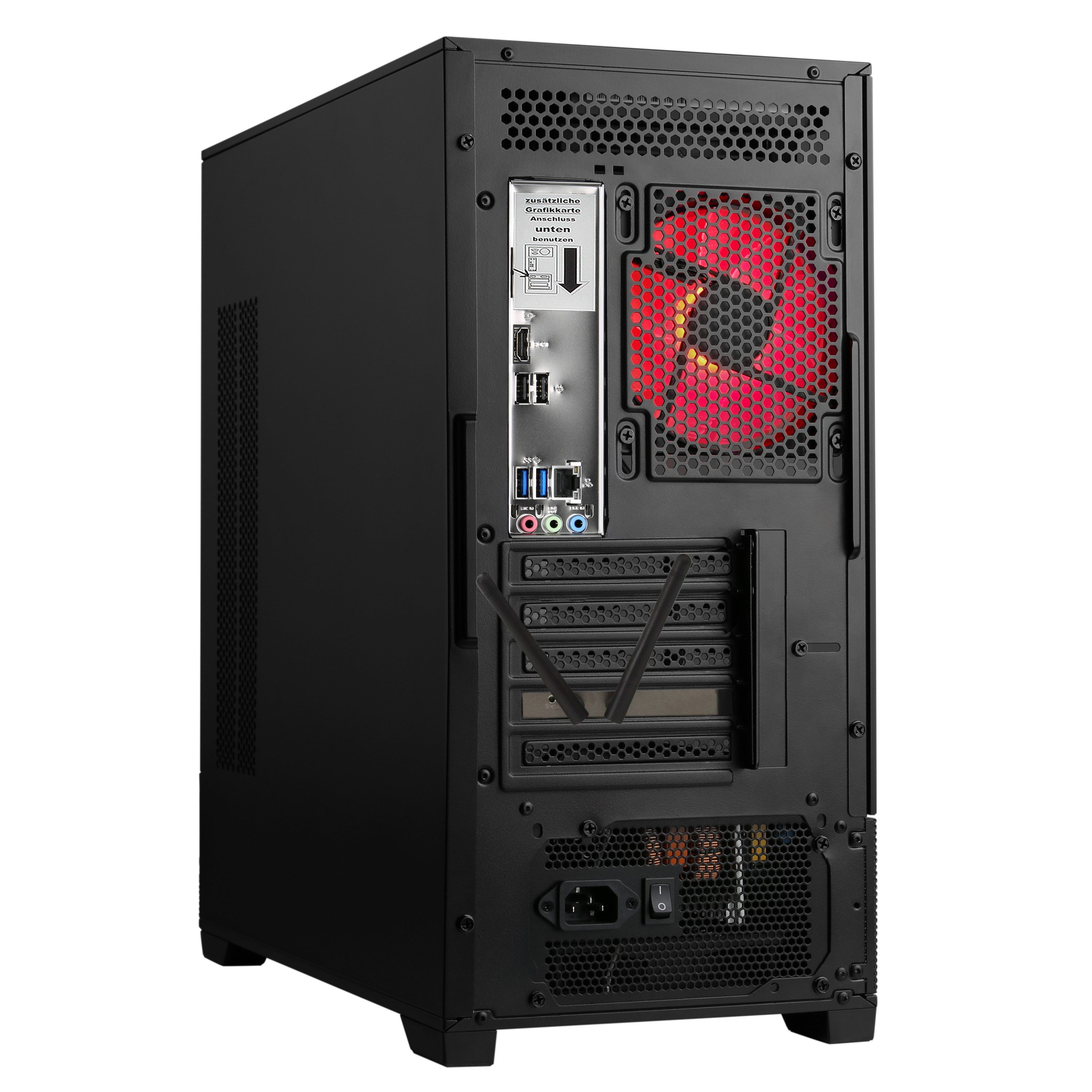 CSL AeroVision V24303 Gaming-PC (AMD Ryzen 7 5700G, 64 GB RAM, 2000 GB SSD, Luftkühlung)