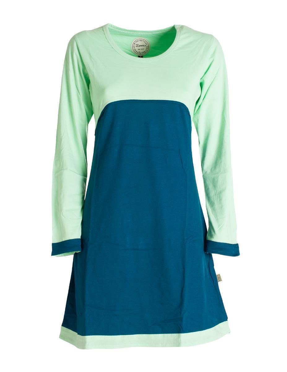 Jerseykleid Langarm Damen Kleid Longshirt Jerseykleid Bio-Baumwolle GOTS