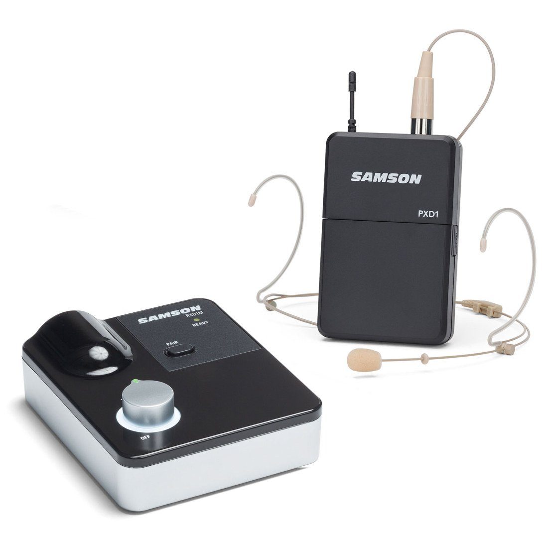 Samson Mikrofon Samson XPDm Headset System mit Windschutz Weiss