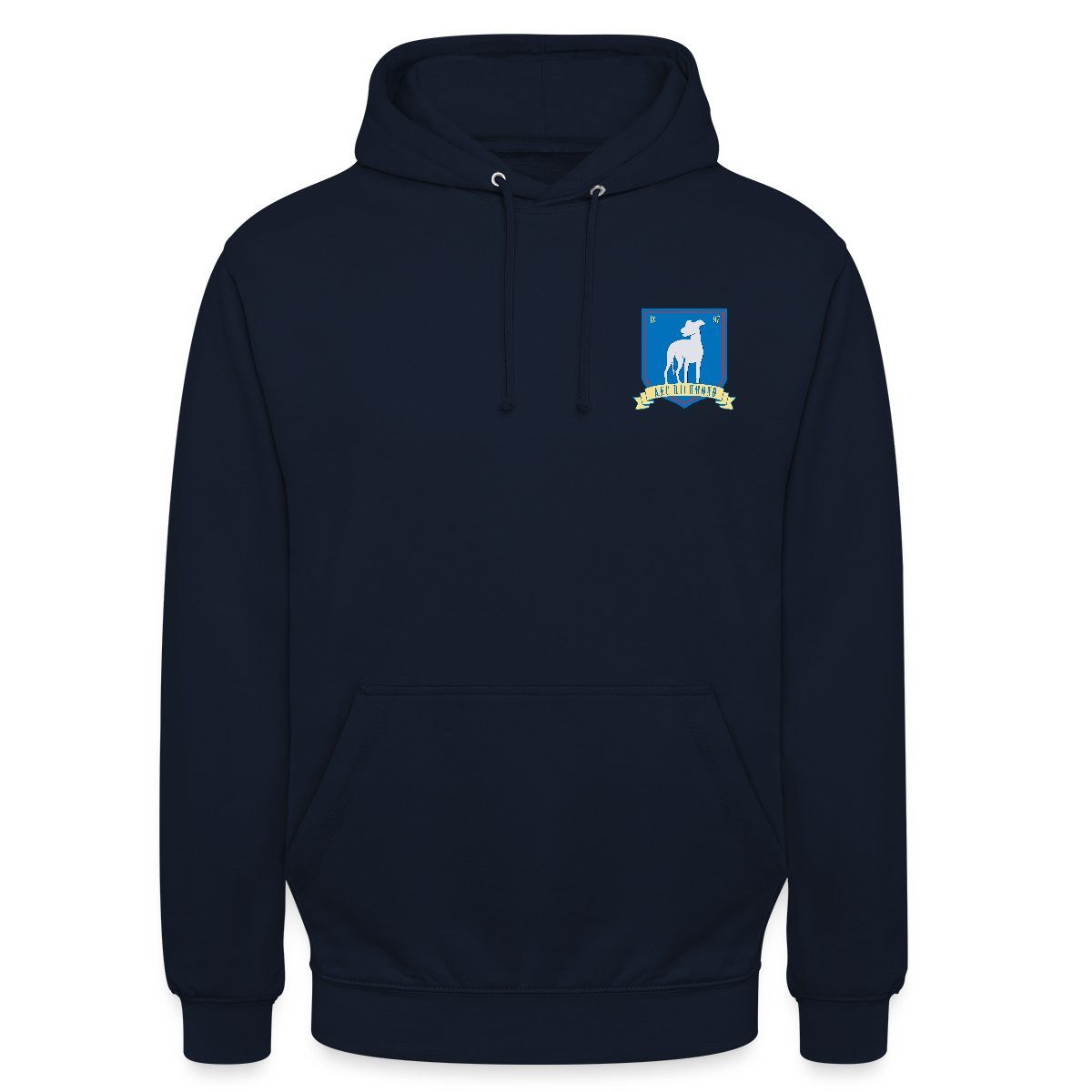 Hoodie Ted Lasso A.F.C Richmond Brust Logo Unisex Hoodie