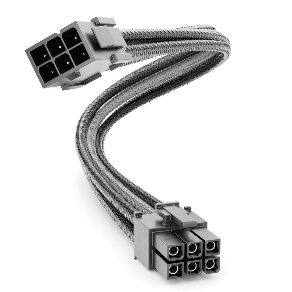 deleyCON deleyCON 6 Pin PCI Express GPU Grafikkarte Strom Kabel Intern 30cm  18 Computer-Kabel, Hochwertige Qualität und Zuverlässigkeit für eine  stabile Stromversorgung