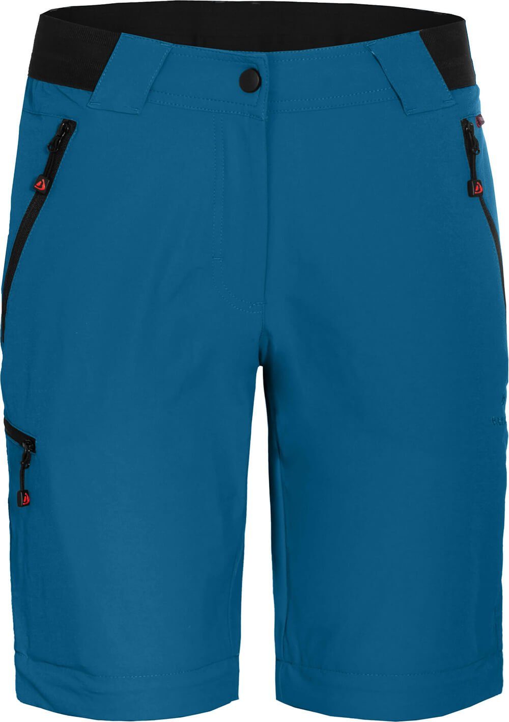 Bergson Outdoorhose VIDAA COMFORT Zipp-Off Damen Wanderhose, leicht, strapazierfähig, Normalgrößen, Saphir blau