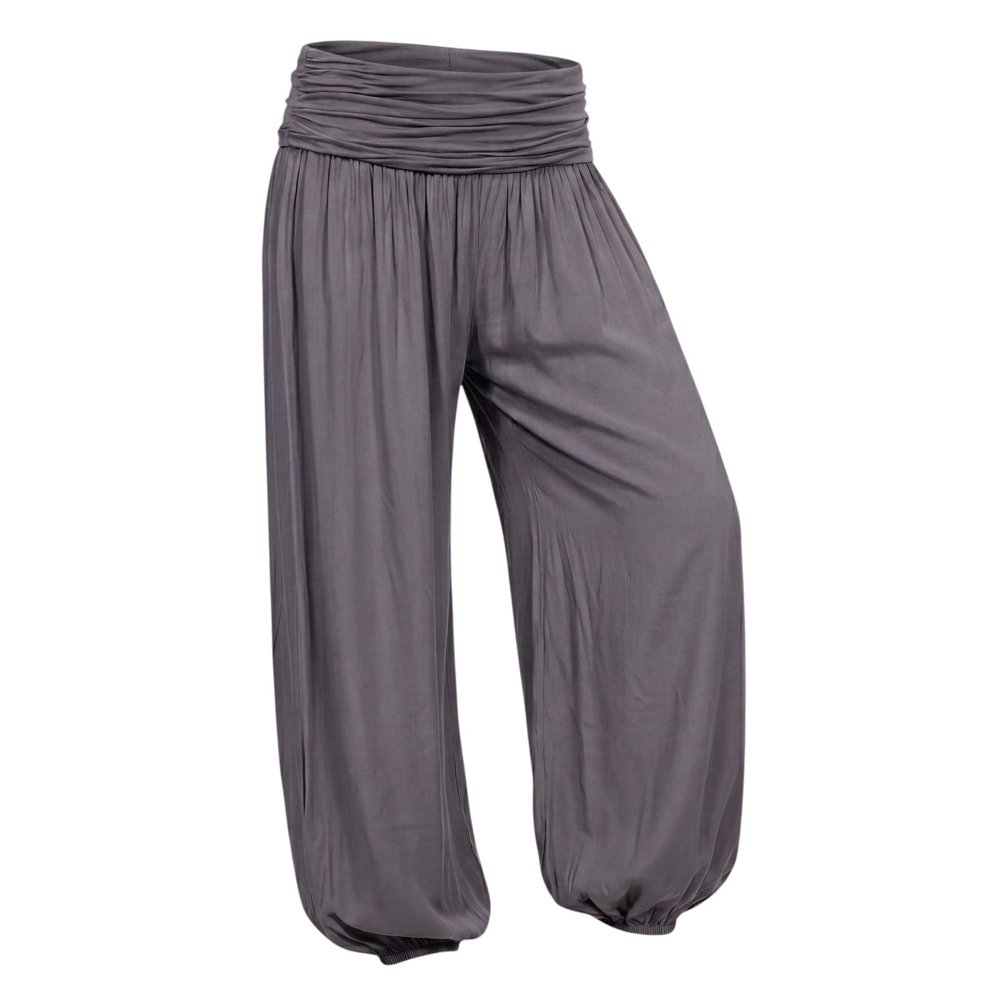 OriginalYou Haremshose Pluderhose sommerlich leichte Yogahose luftige Sommerhose luftig & leicht, viele unifarben, hautfreundlicher Tuchstoff