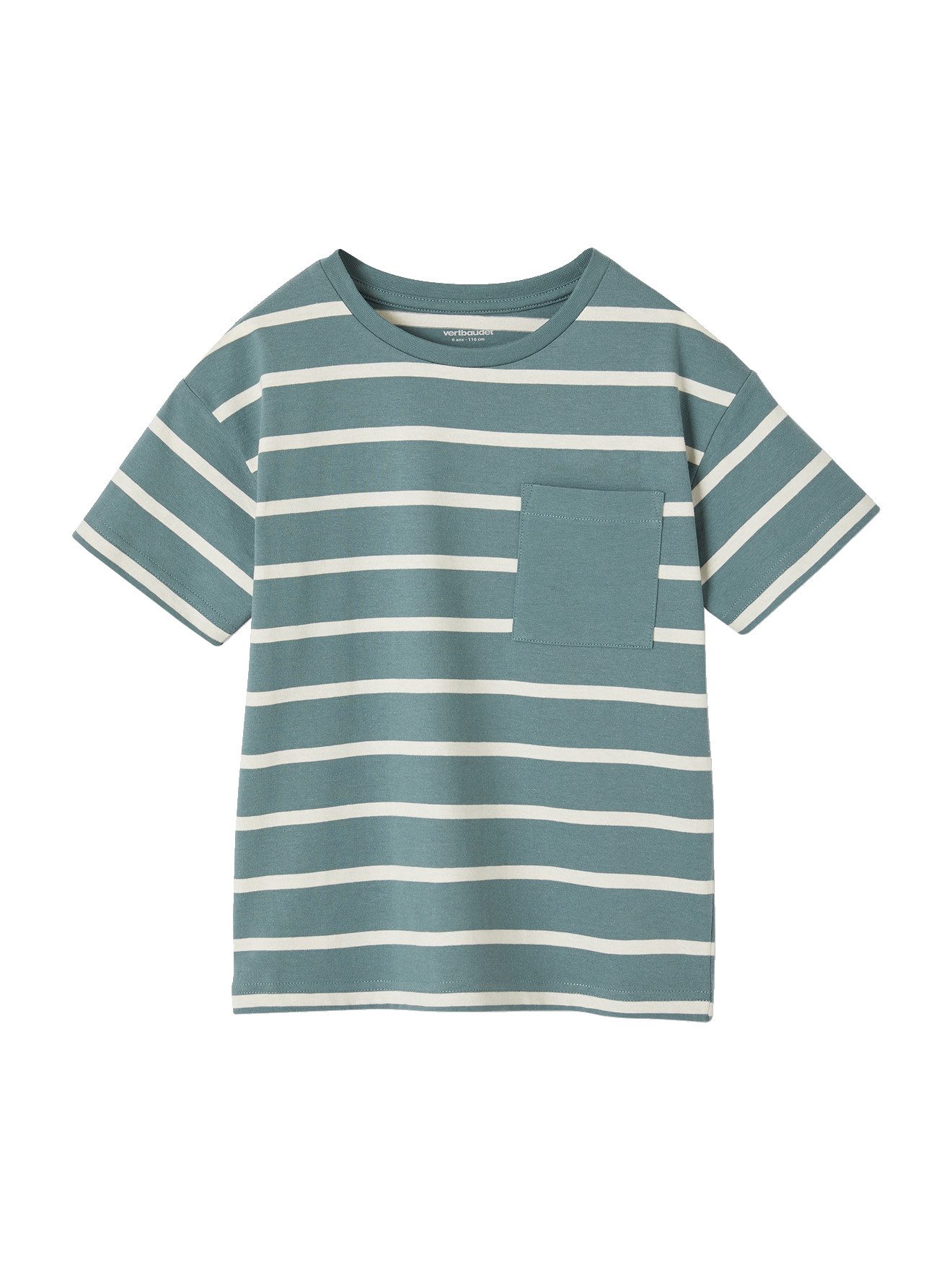 Kurzarmshirt Jungen T-Shirt mit Streifen