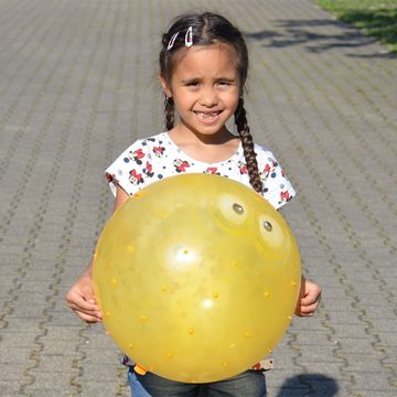BEMIRO Aufblasbares Bällebad Meerestiere Anti Gravity Blasenball mit Aufblasröhrchen - bis zu 25 cm
