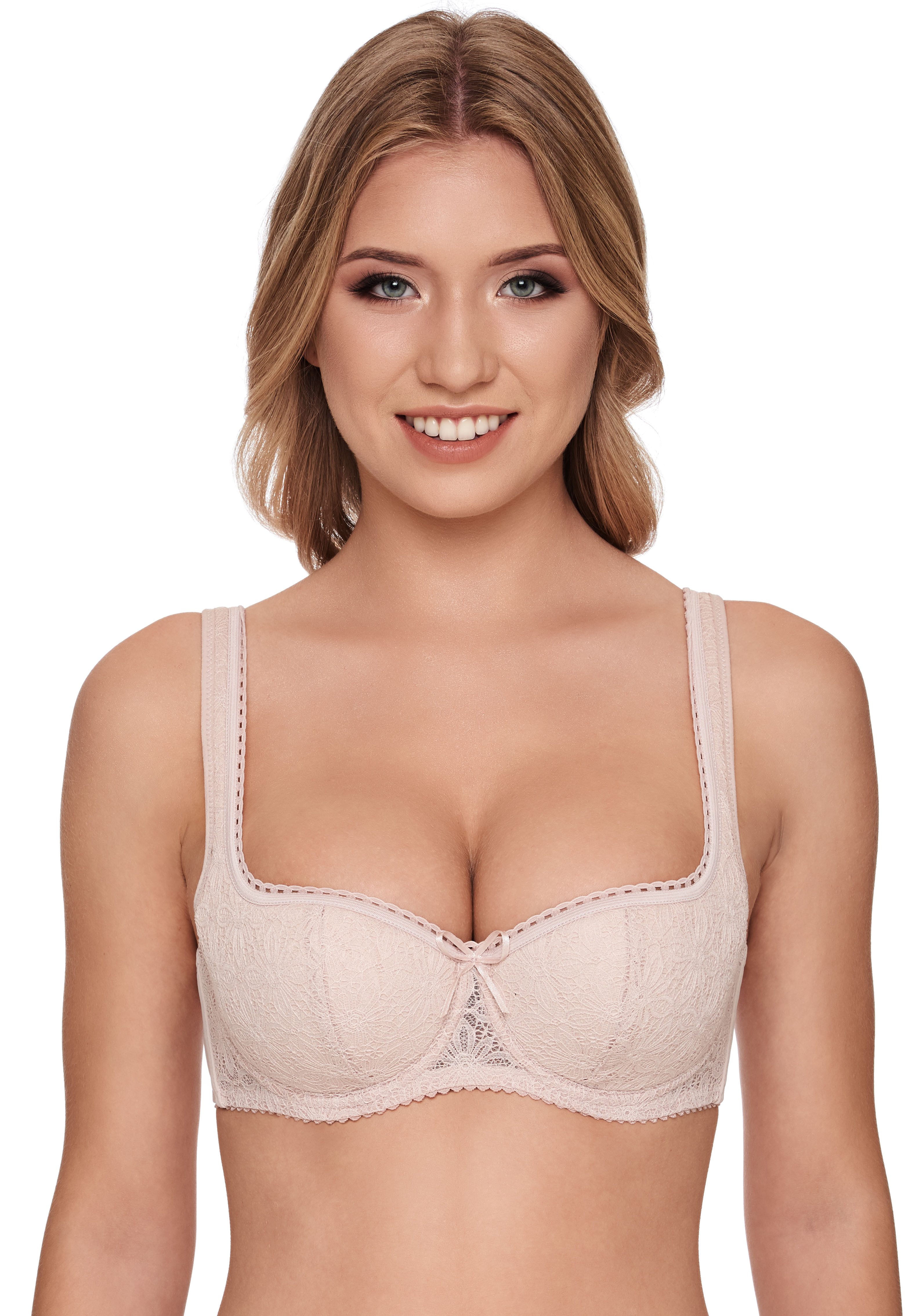 Susa Dirndl-BH Wiesn Zauber Soft-Cups, Spitze, mit Bügel, Stäbchen in der Seitennaht