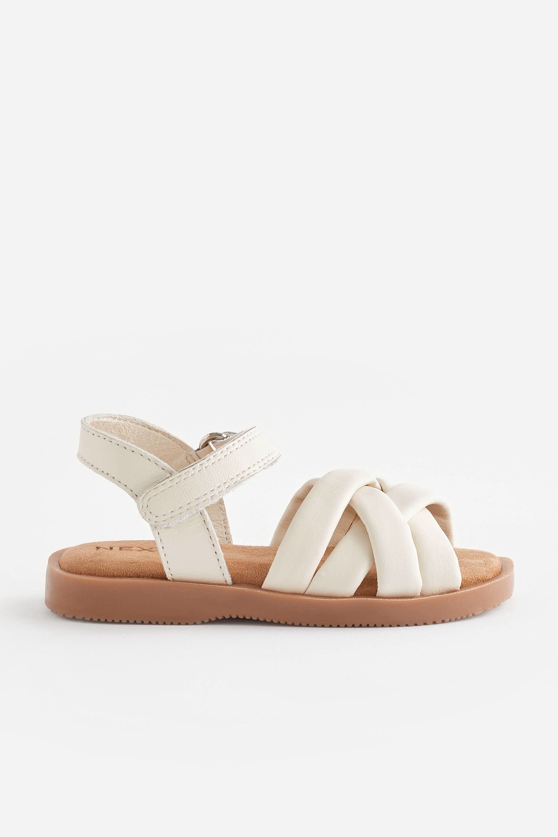 Next Ledersandalen im Webdesign Sandale (1-tlg)