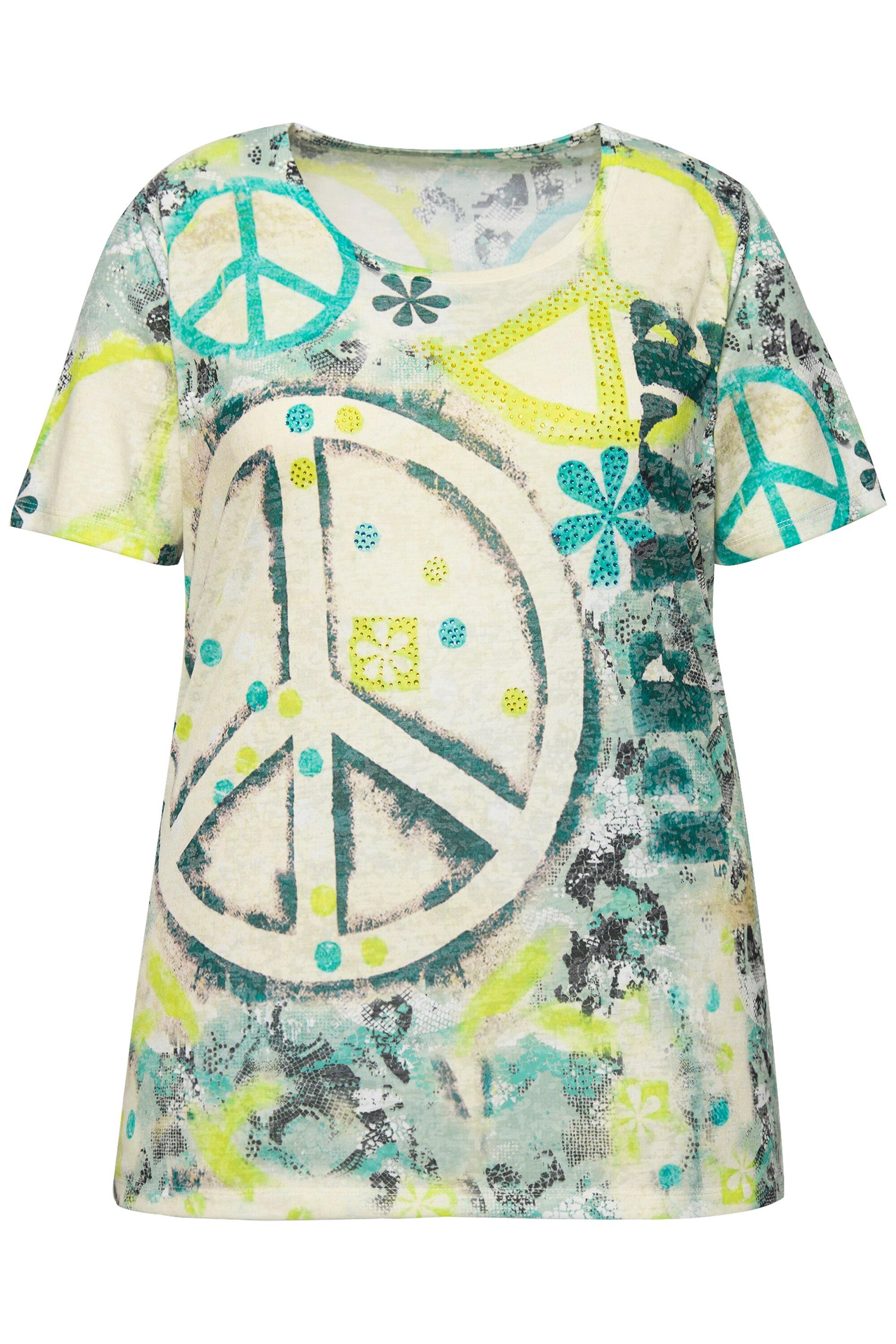 Angel of Style T-Shirt T-Shirt Peace-Muster günstig online kaufen