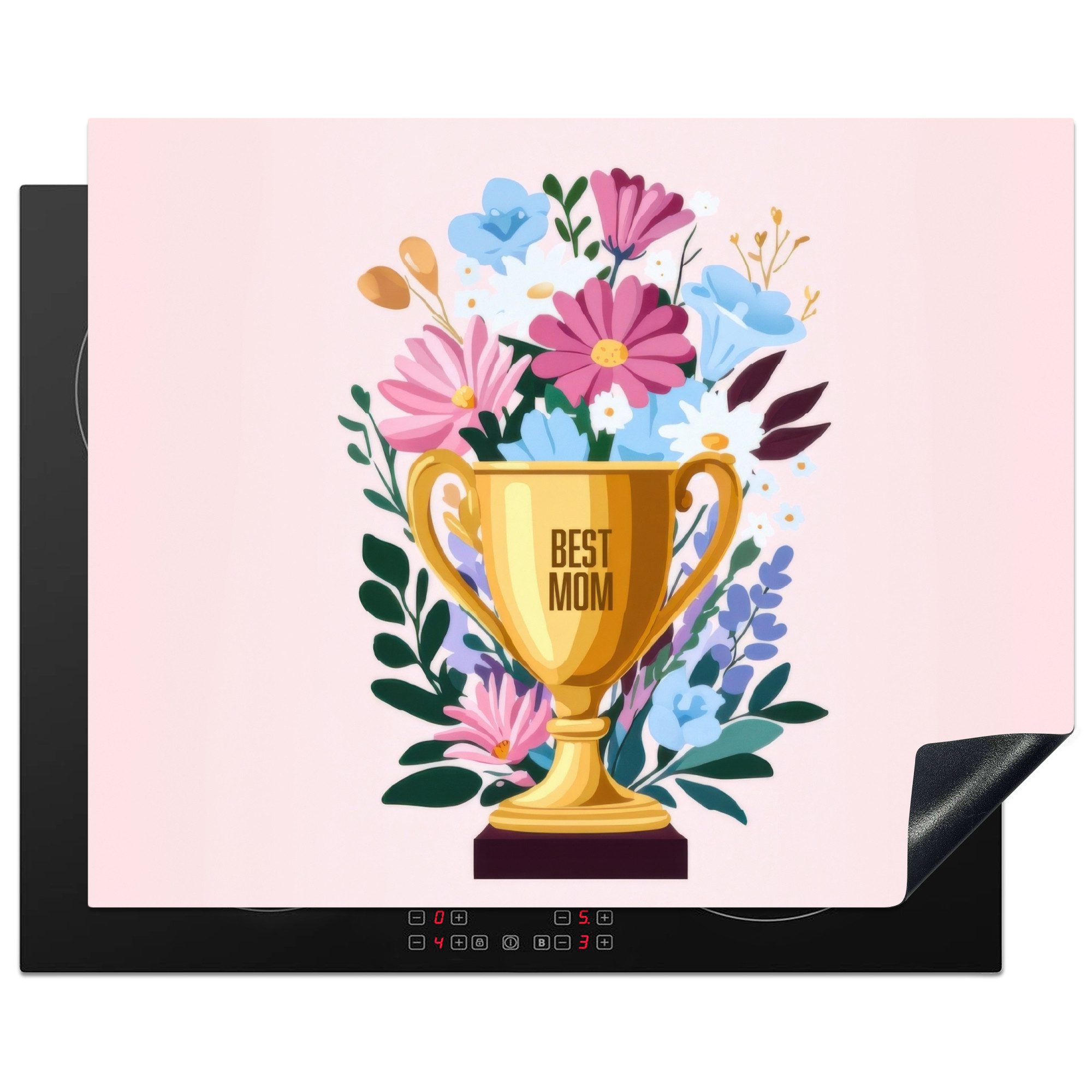 Trophäe - Blumen - Text