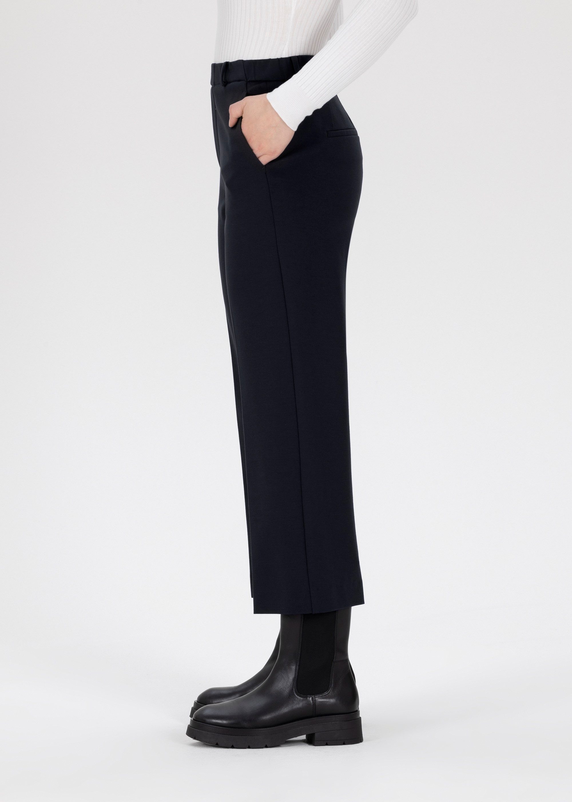 Stehmann Culotte Sommerhose mit Bügelfalte
