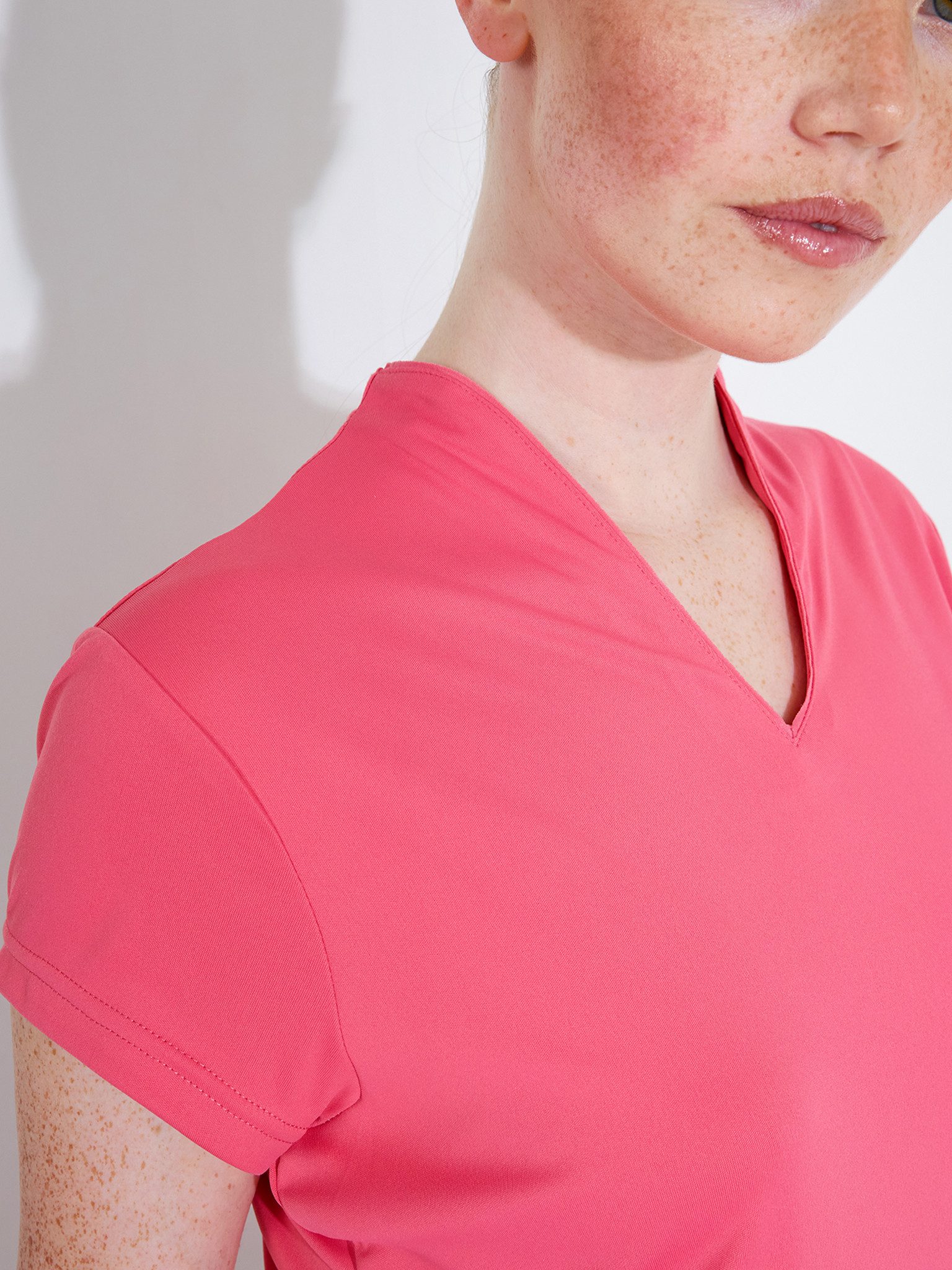 Abacus Sportswear Poloshirt Abacus Golfpolo Hammel Cupsleeve Rosa Damen