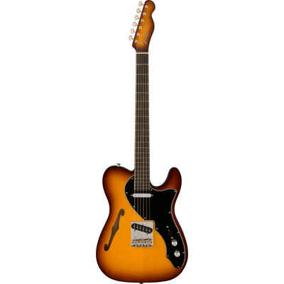 Fender E-Gitarre, LTD Suona Thinline Telecaster EB Violin Burst - E-Gitarre