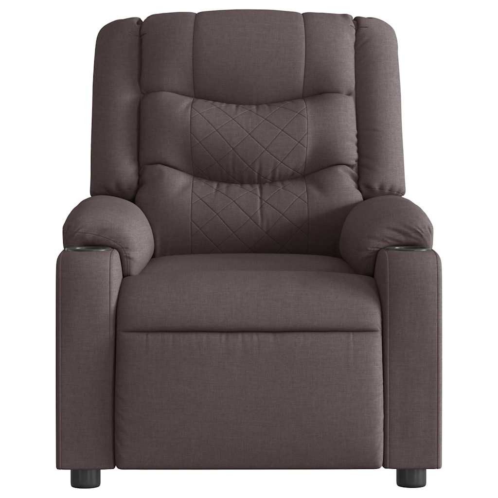 vidaXL Sessel Relaxsessel Dunkelbraun Stoff (1-St) günstig online kaufen