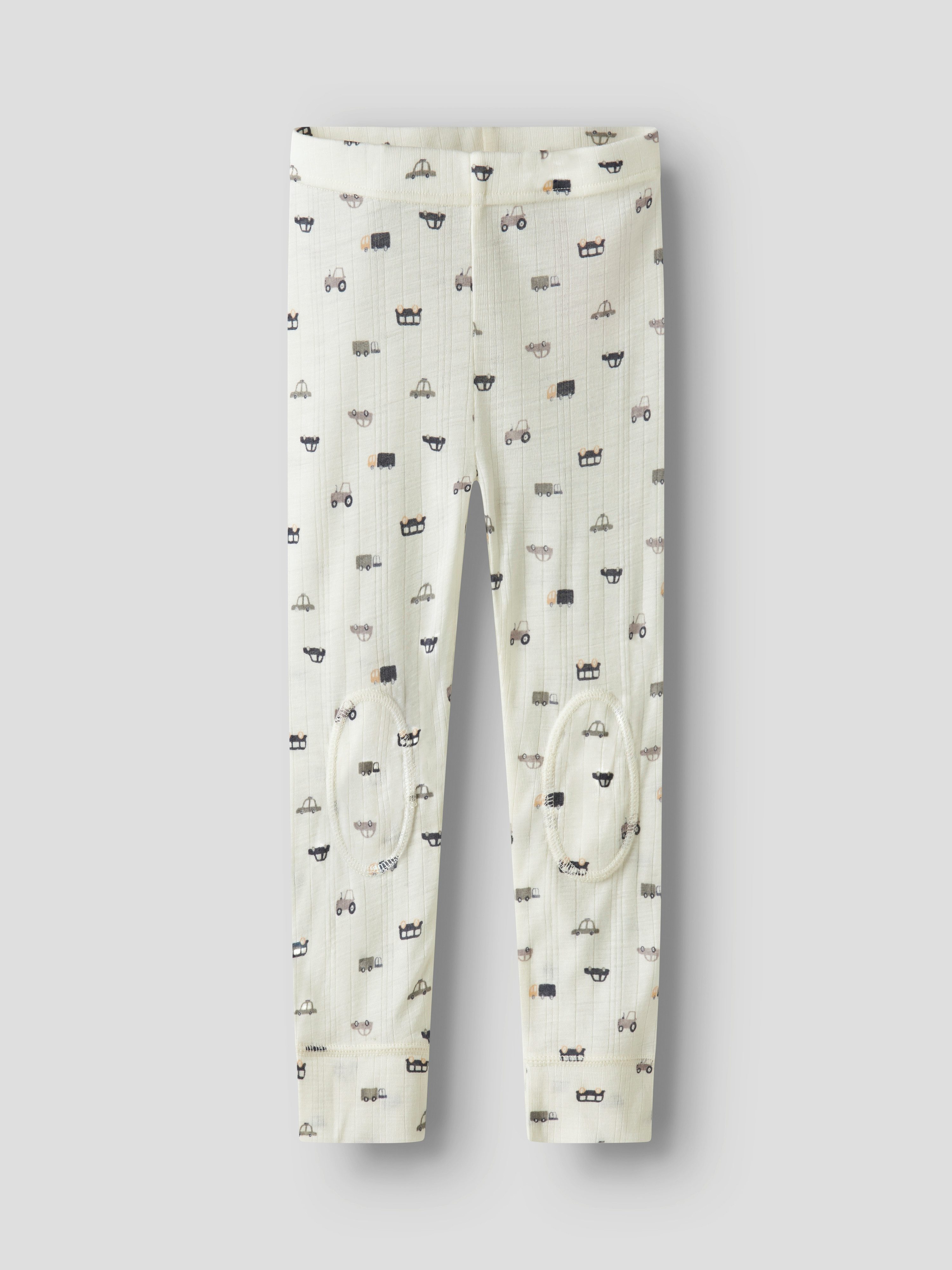 Name It Leggings NMMWANG WOOL NEEDLE LONGJOHN NOOS aus reiner Merinowolle