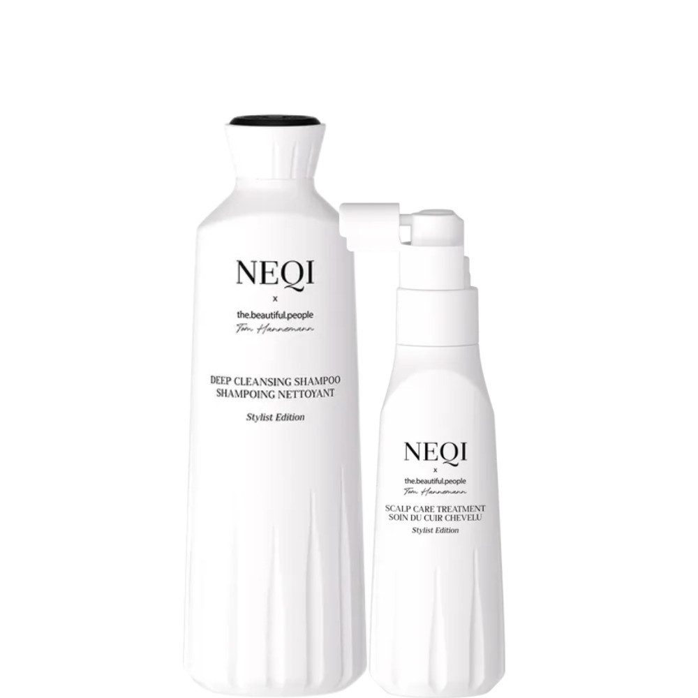 NEQI Kopfhaut-Pflegeshampoo x the.beautiful.people Scalp Care Duo, 2-tlg., Tiefenreinigung & Kopfhautpflege Set