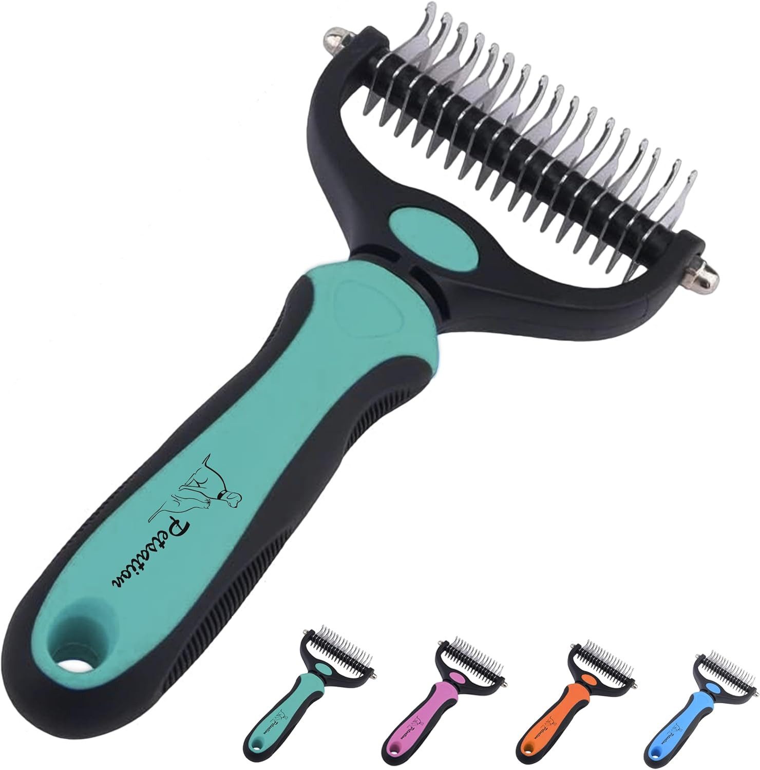 Fellbürste Unterwollbürste, Hundebürste, Fellbürste, Katzenbürste für langhaar