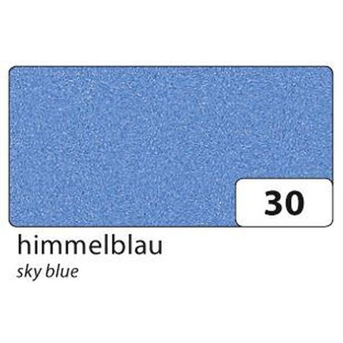 Folia Max Bringmann KG Moosgummi folia Moosgummi himmelblau 29x40cm 5 Blatt