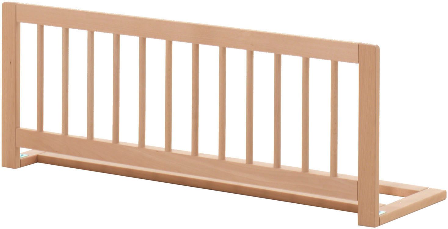 Vipack Umbauseiten Rausfallschutz mit Sprossen für Betten Forrest, universell einsetzbar, Buche massiv natur lackiert, bietet zusätzlich Schutz für Ihr Kind