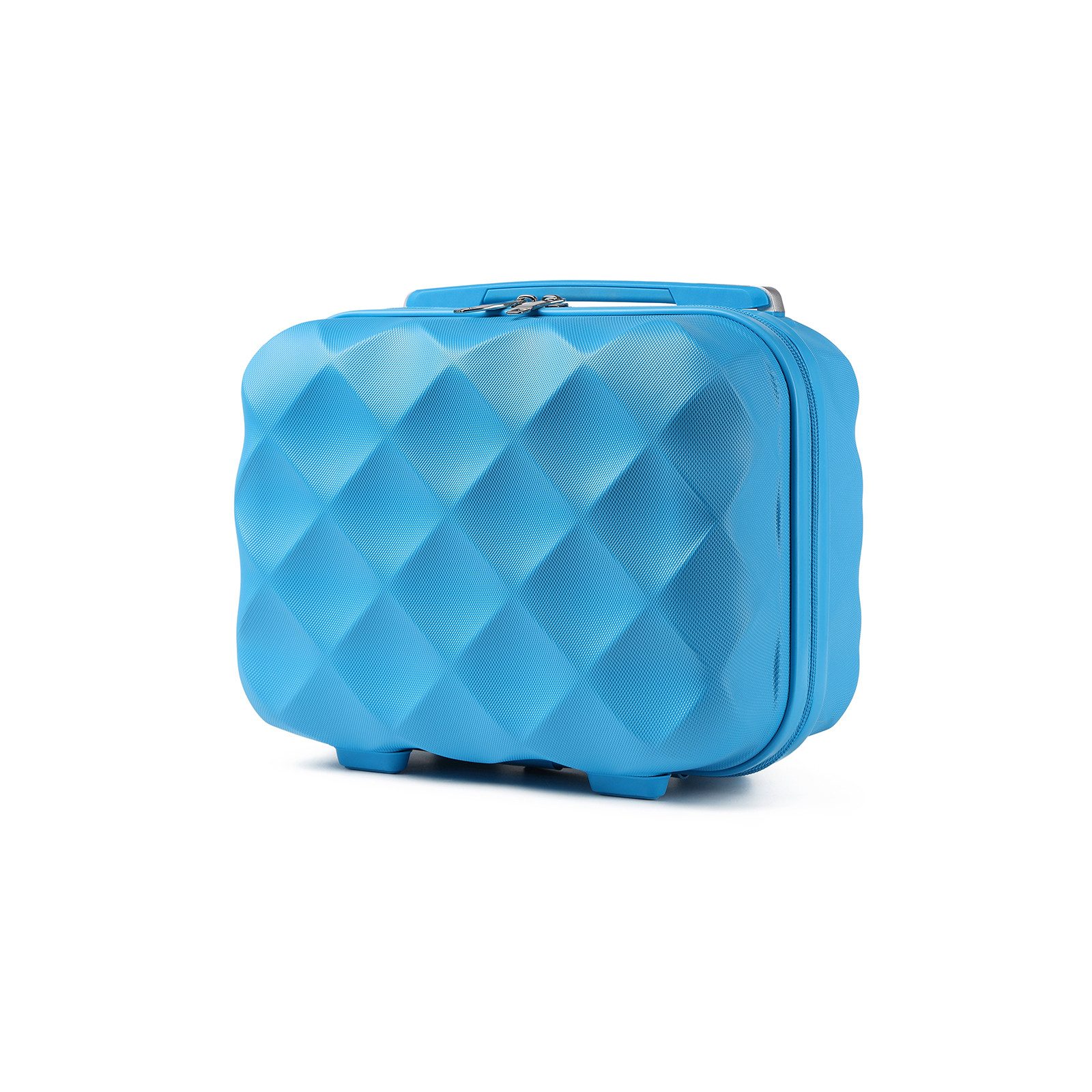 Koffer ABS+PC Trolley mit TSA-Schloss, Ideal als Reisekoffer, Rollkoffer
