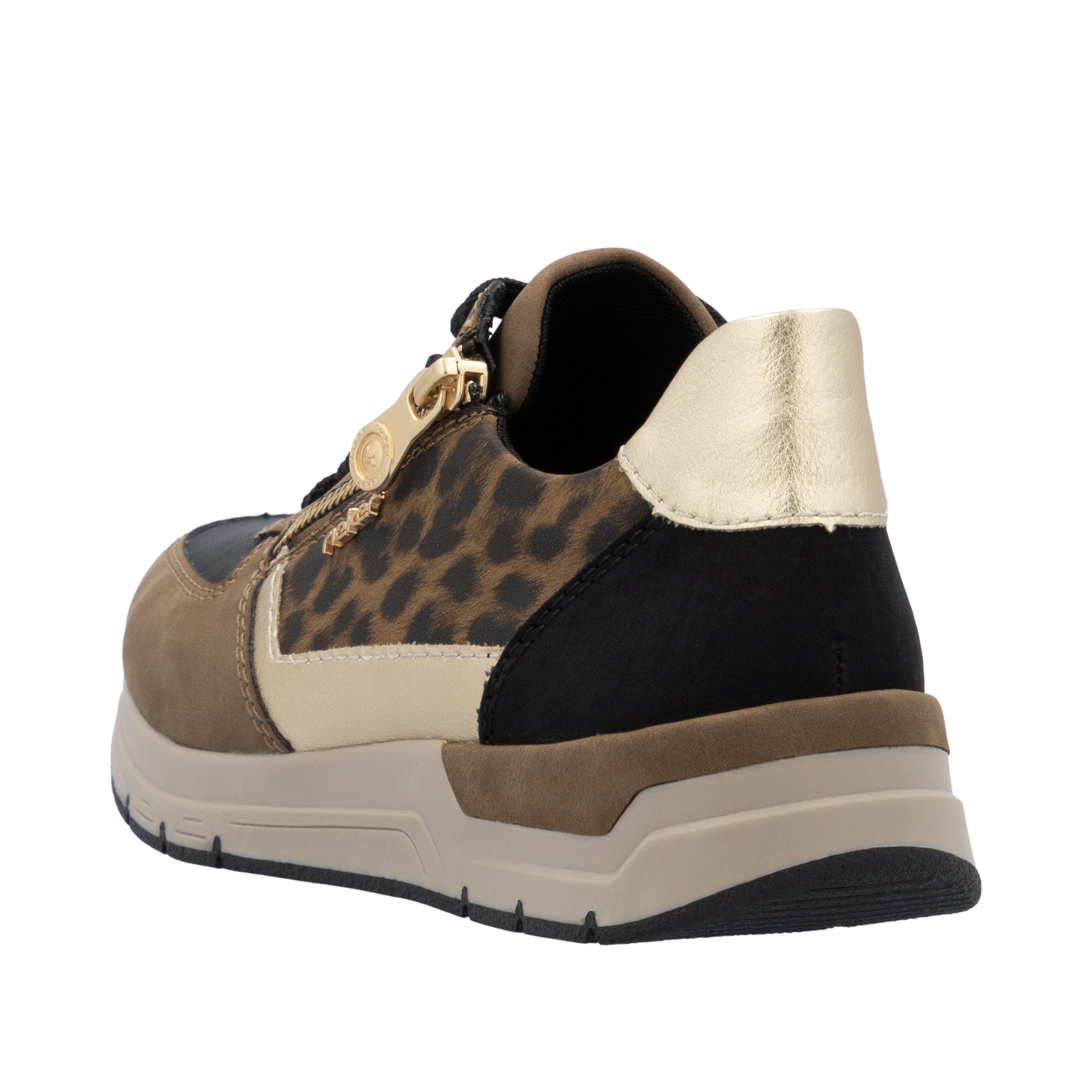 Rieker Sneaker, Freizeitschuh, Schnürschuh, Halbschuh mit modischen Akzente günstig online kaufen