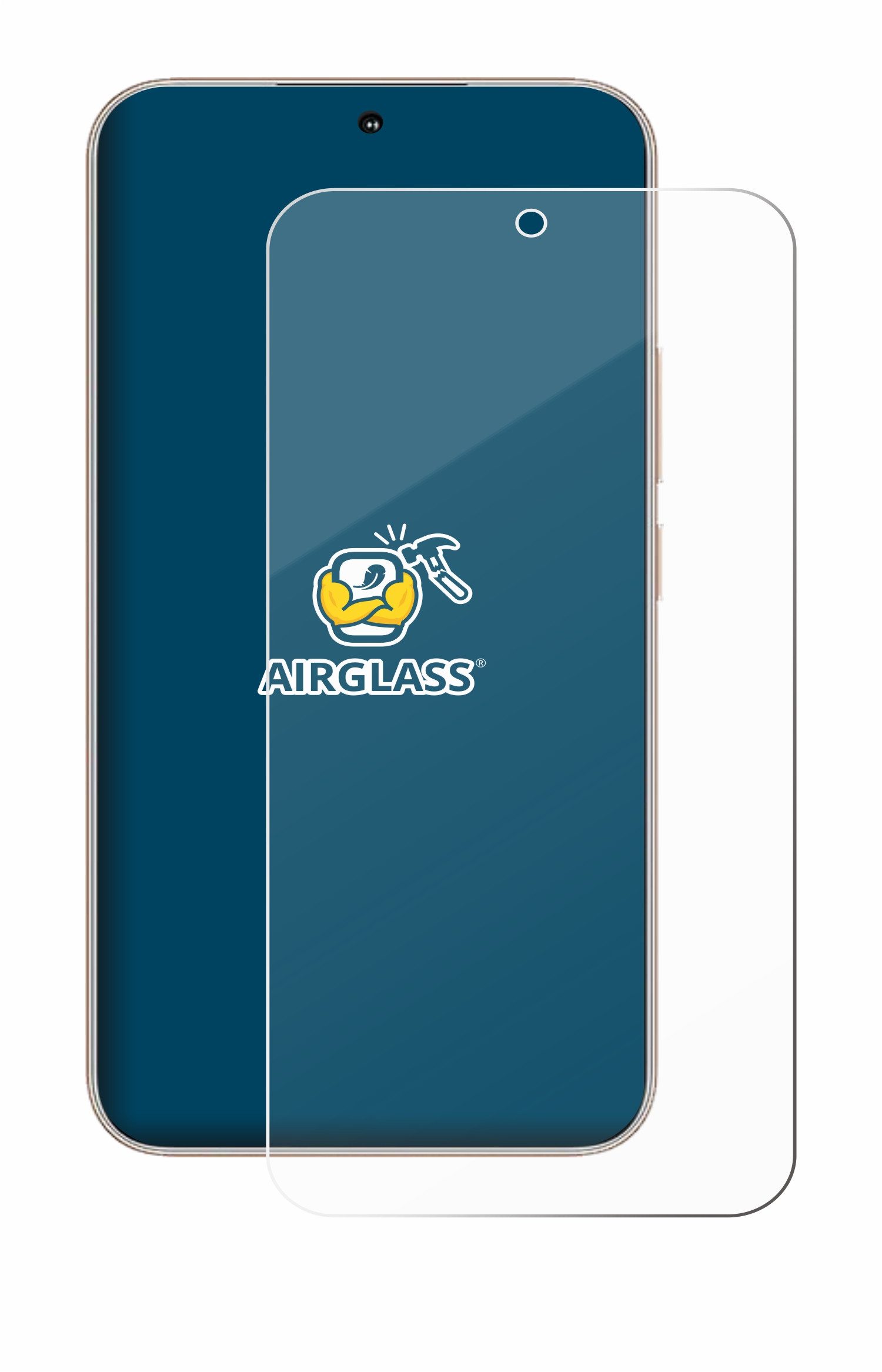 BROTECT Displayschutzglas Folie für Honor 400, Schutzfolie Glas Panzer Display Schutz klar – Bild 2 von 5