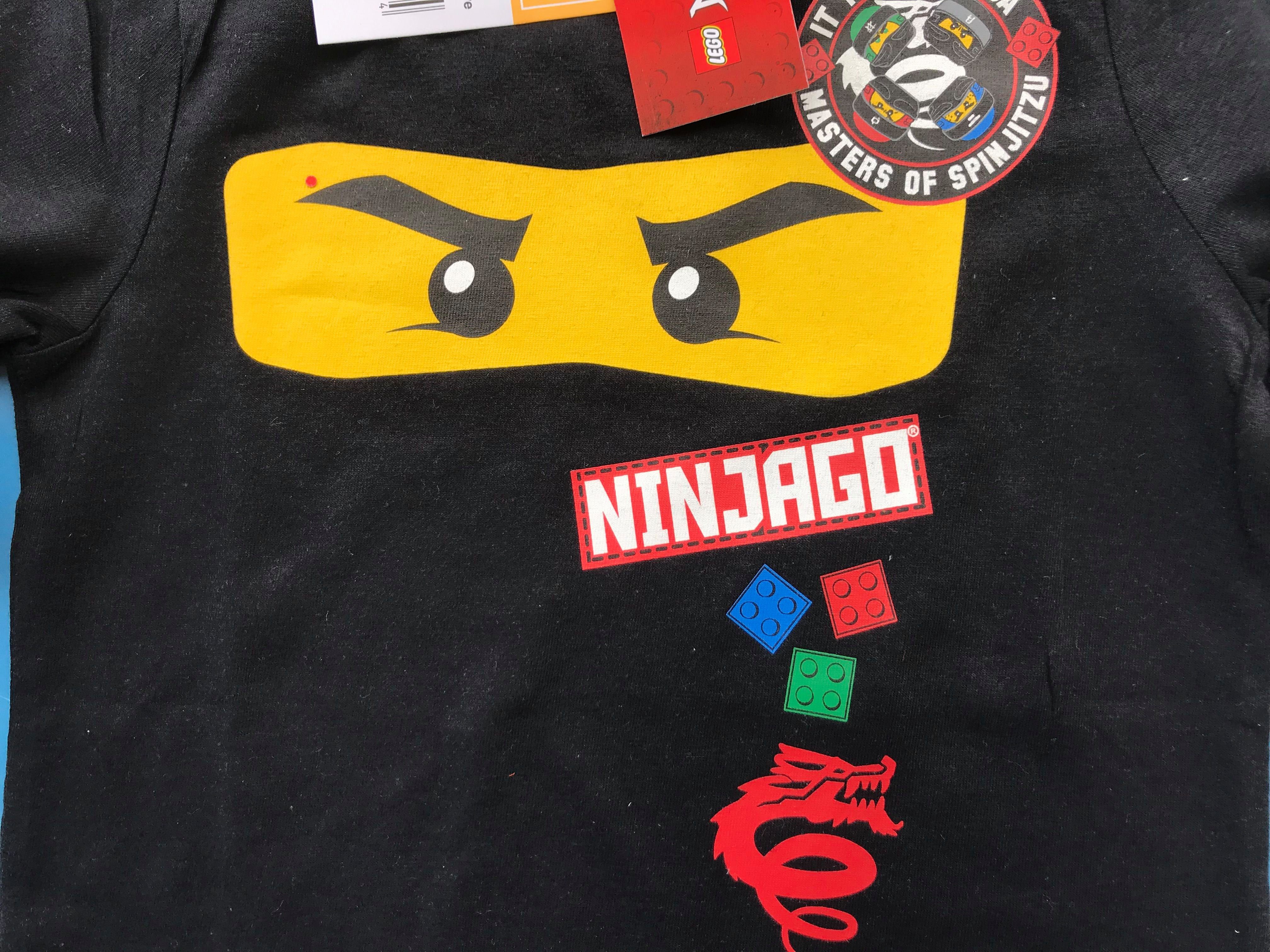 LEGO® Langarmshirt »Lego® Ninjago Langarm T-Shirt Schwarz Longsleeve Gr.  104 116 128 140 Jungen + Mädchen 4 6 8 10 Jahre« online kaufen | OTTO